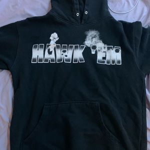 “Hawk em” Vlone hoodie
